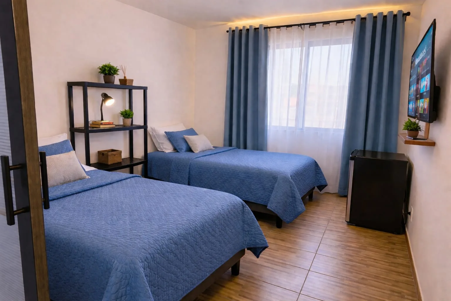 Habitación Tipo B - 2 camas individuales